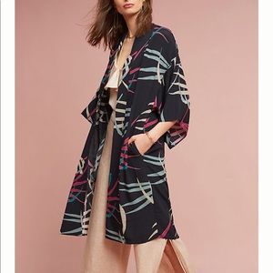 (Anthropologie) Long kimono-like duster jacket